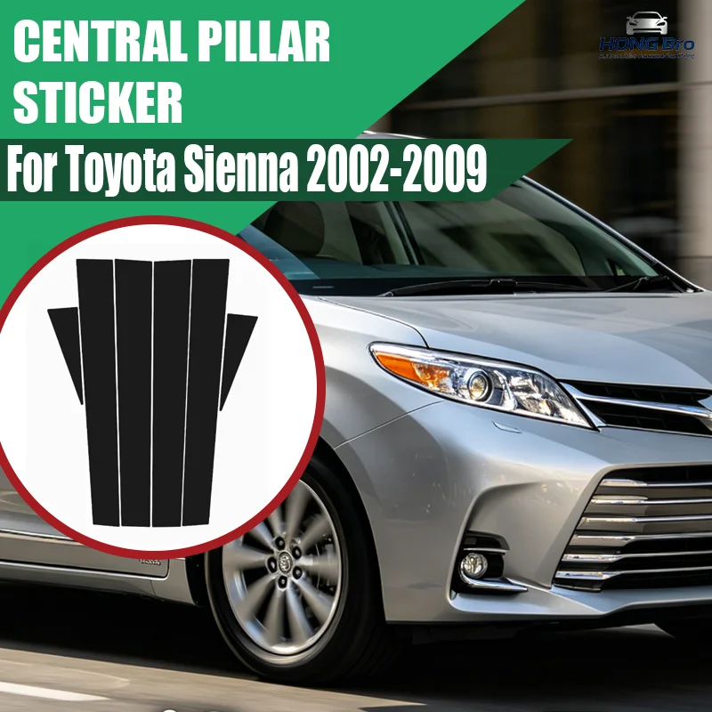 For Toyota Sienna 2002-2009 2003 2004 2005 2006 2007 Carbon Fiber Window Door Column Deal B C Pillar Post Cover Trim Sticker
For Toyota Sienna 2002-2009 2003 2004 2005 2006 2007 Carbon Fiber Window Door Column Deal B C Pillar Post Cover Trim Sticker