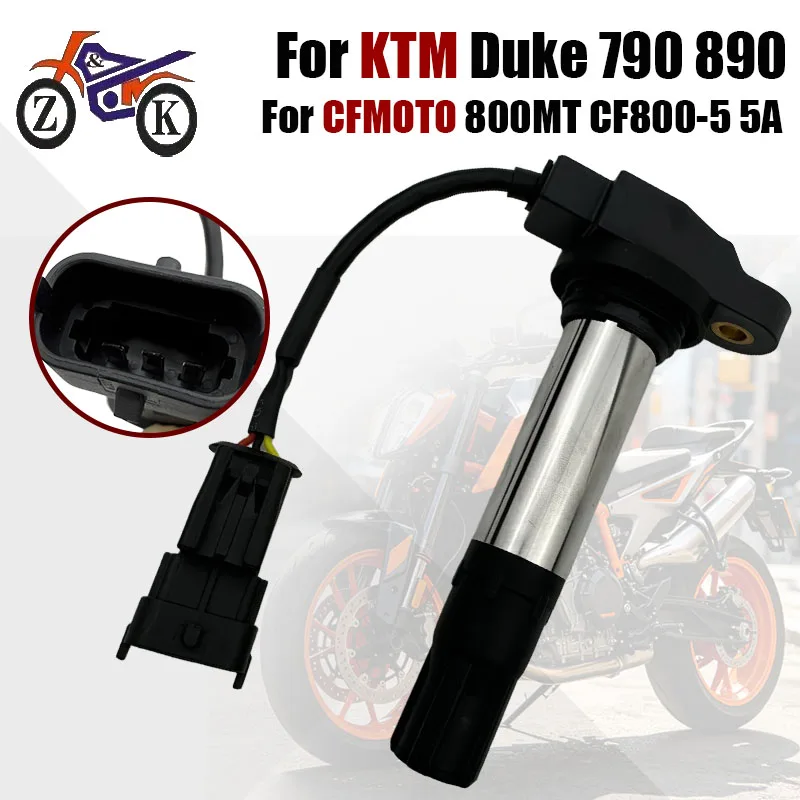 800MT Ignition Coil For CFMOTO 800NK CF800MT CF800-5 CF800-5A EFI gnition Stick For Duke 790 890 Replacement 0PW0-GNC-00
800MT Ignition Coil For CFMOTO 800NK CF800MT CF800-5 CF800-5A EFI gnition Stick For Duke 790 890 Replacement 0PW0-GNC-00