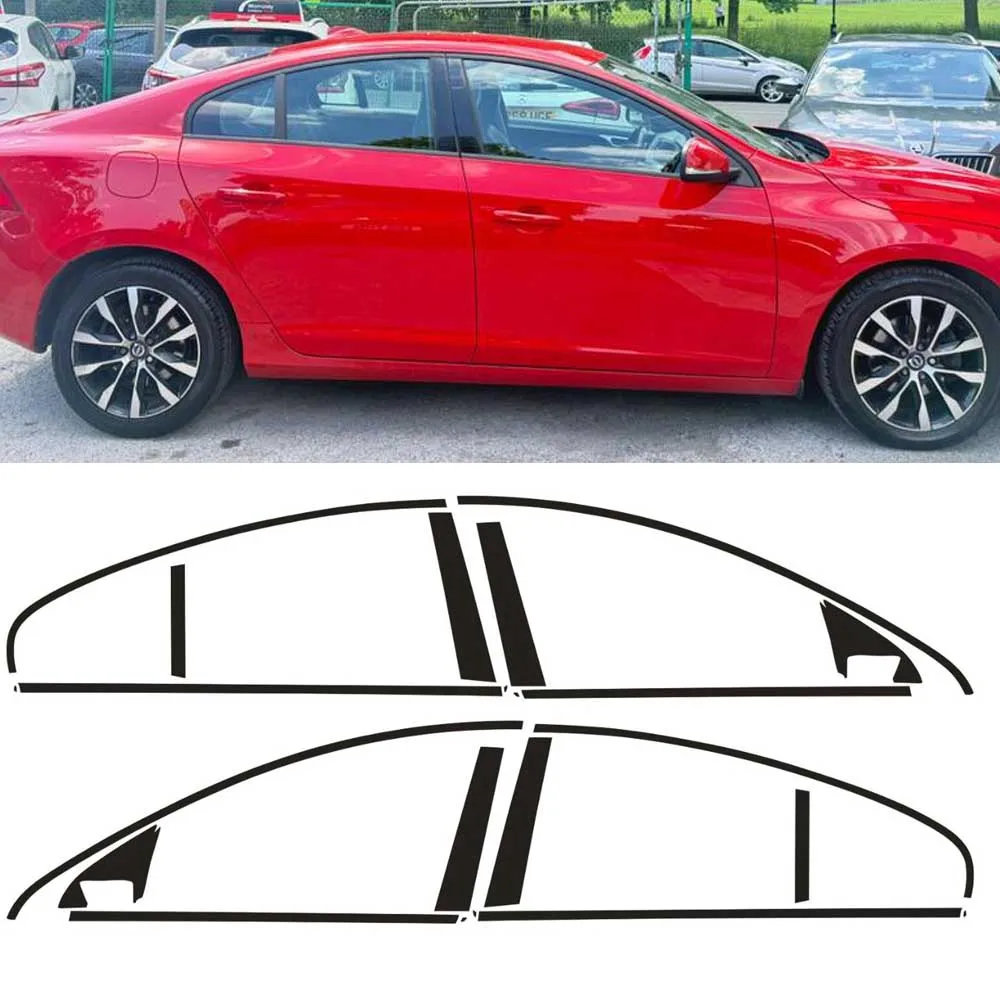 Exterior Window Trim Chrome Delete protective Film for Volvo S60 2011-2018 Glossy/Matte Black Sticker
Exterior Window Trim Chrome Delete protective Film for Volvo S60 2011-2018 Glossy/Matte Black Sticker