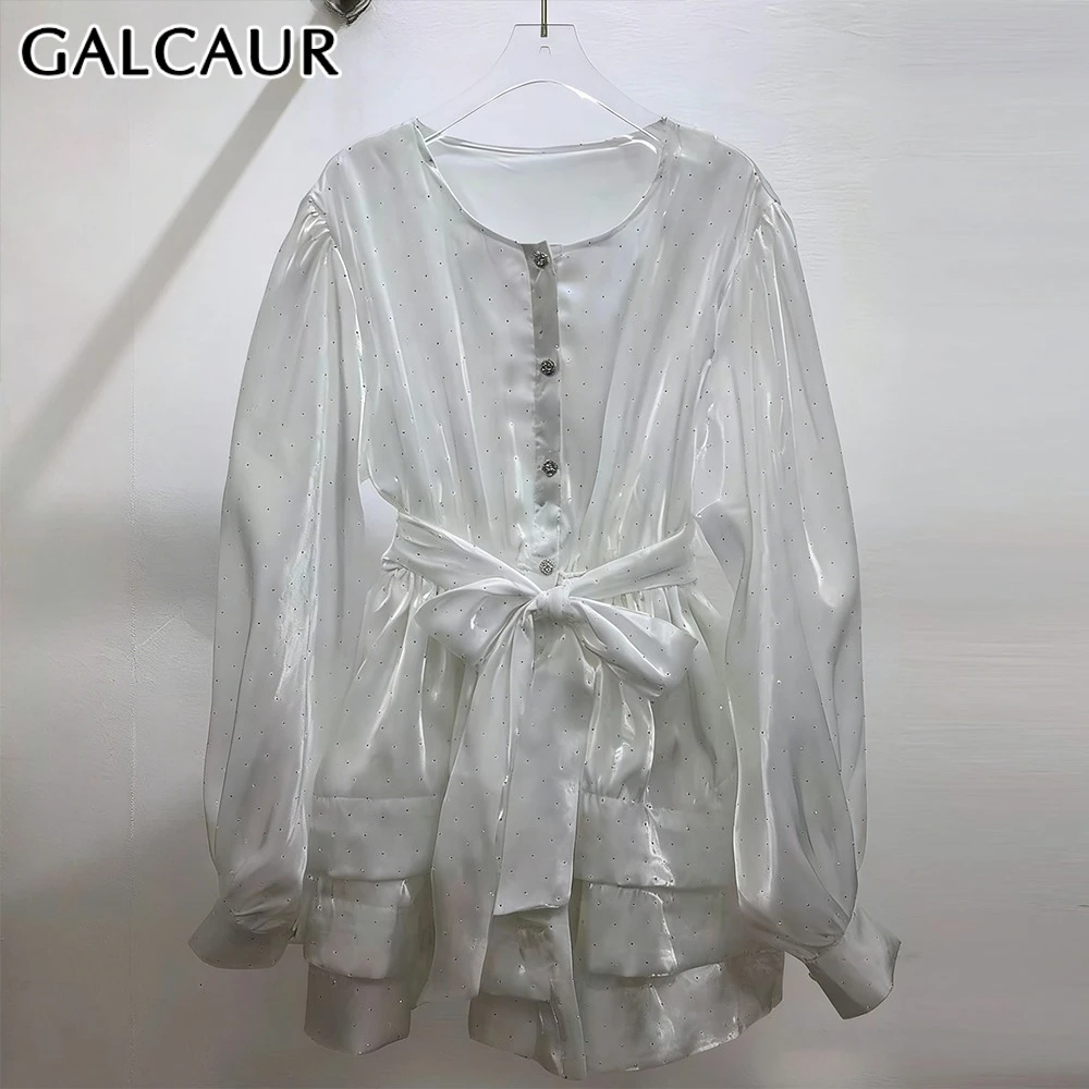 Новое элегантное женское платье GALCAUR с круглым вырезом, длинными рукавами, оборками и вставками, на шнуровке, для коррекции фигуры
Новое элегантное женское платье GALCAUR с круглым вырезом, длинными рукавами, оборками и вставками, на шнуровке, для коррекции фигуры