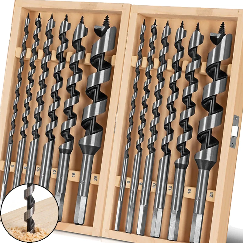 Woodworking Roller Drill Long Handle Carbon Steel Twists Bits Hex Wood Door Lock Reaming Tool Deep Hole Spiral Drill Bit Opener
Woodworking Roller Drill Long Handle Carbon Steel Twists Bits Hex Wood Door Lock Reaming Tool Deep Hole Spiral Drill Bit Opener
