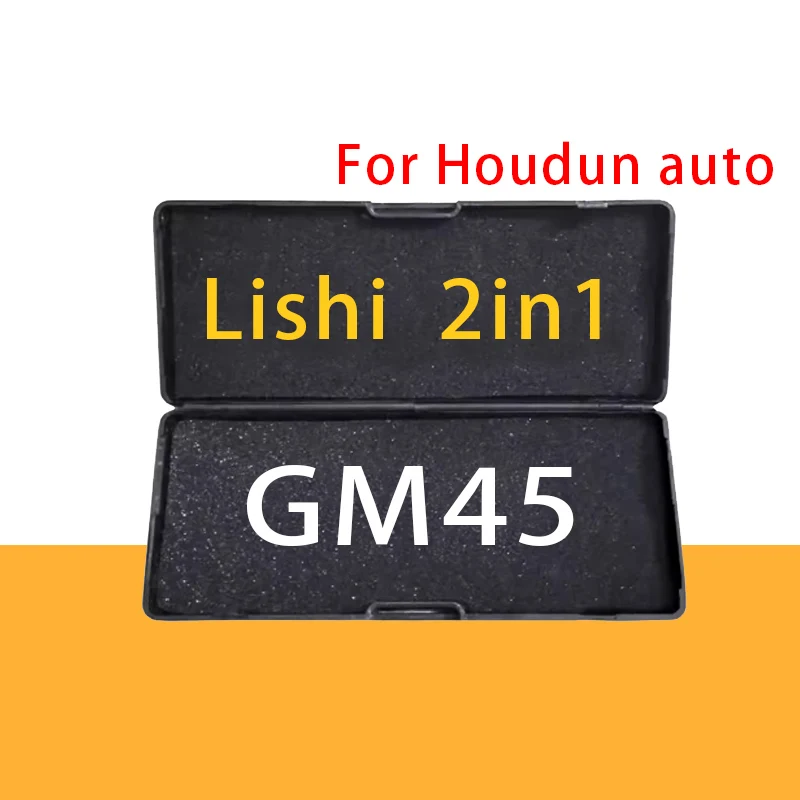 LISHI 2 IN1 GM45 For Houdun Car Door Tool lishi pick tool locksmtihs tool Key reading
LISHI 2 IN1 GM45 For Houdun Car Door Tool lishi pick tool locksmtihs tool Key reading