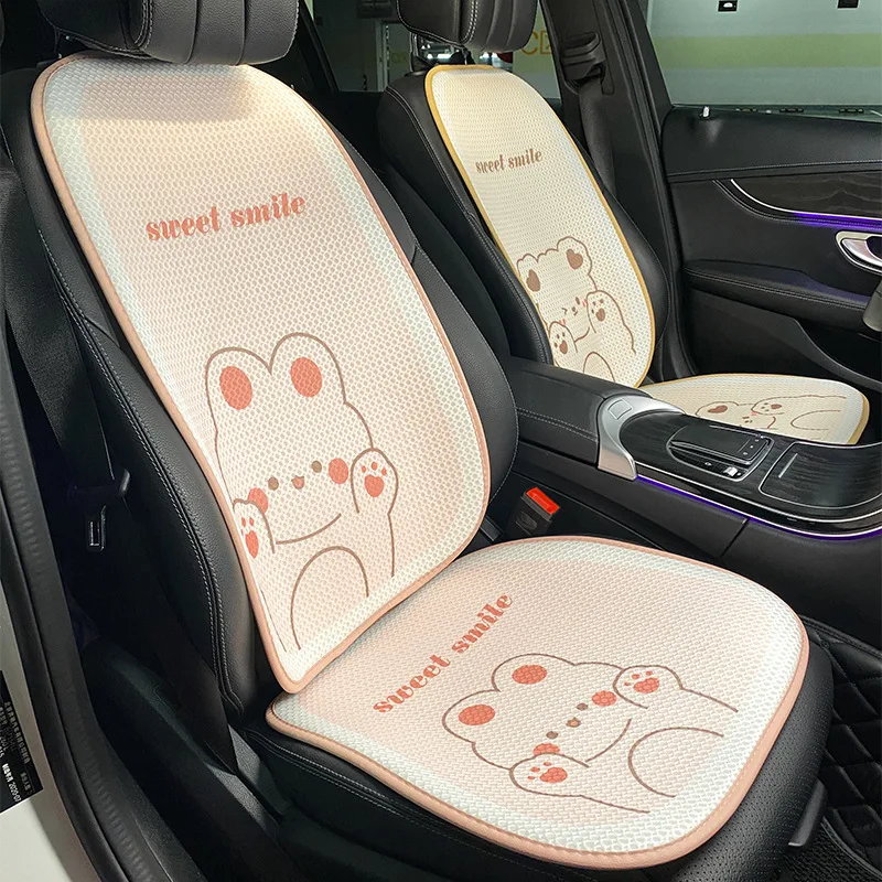 2024 Cute Cartoon Car Seat Cushion Pad Breathable Ice Silk Summer Car Seat Cover Protector Mat Dust Proof Interior Accessories
2024 Cute Cartoon Car Seat Cushion Pad Breathable Ice Silk Summer Car Seat Cover Protector Mat Dust Proof Interior Accessories