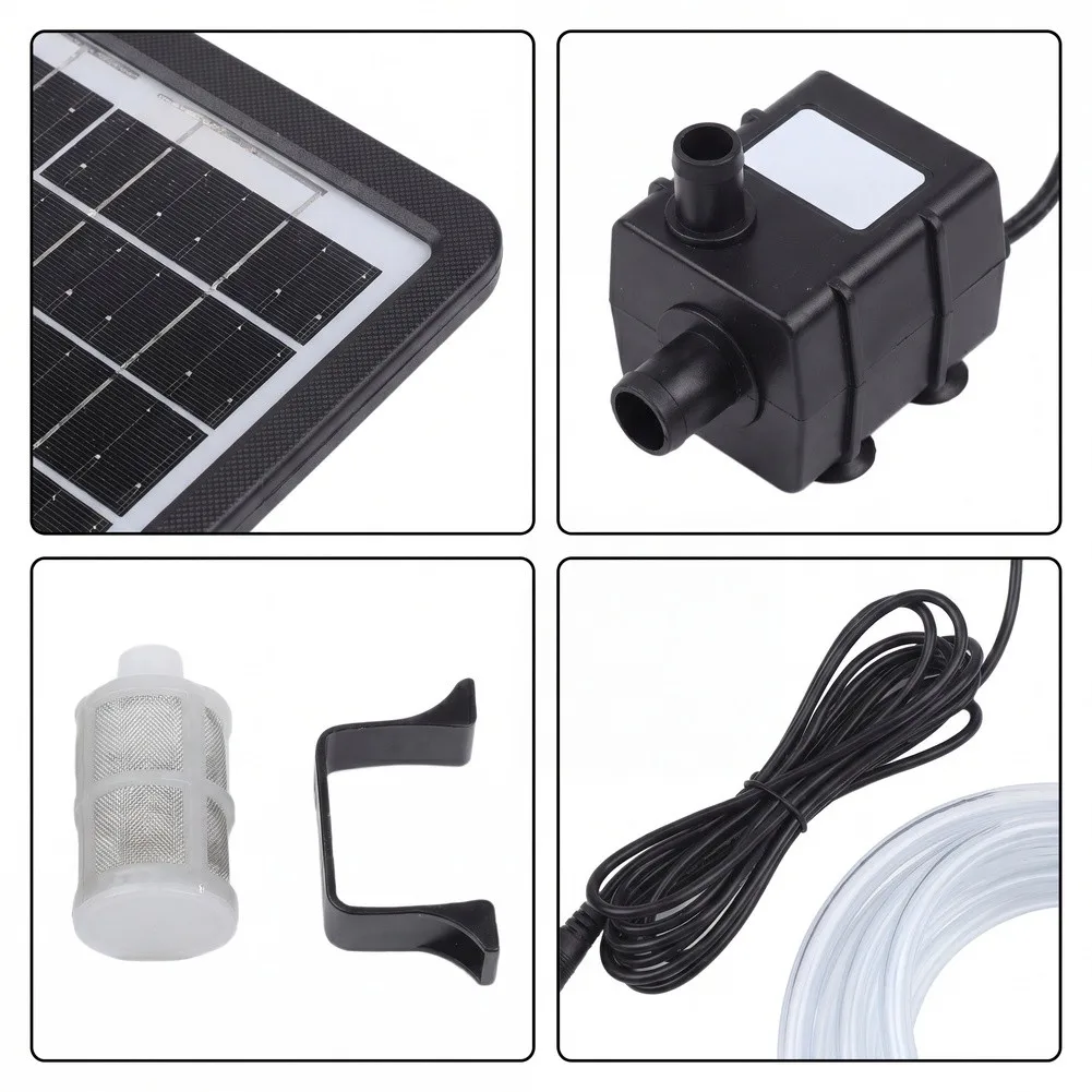 Solar Water Pump 6W9V with Bracket Perfect for Ponds and Aquariums Quiet and Steady Operation with Adjustable Solar Panel
Solar Water Pump 6W9V with Bracket Perfect for Ponds and Aquariums Quiet and Steady Operation with Adjustable Solar Panel