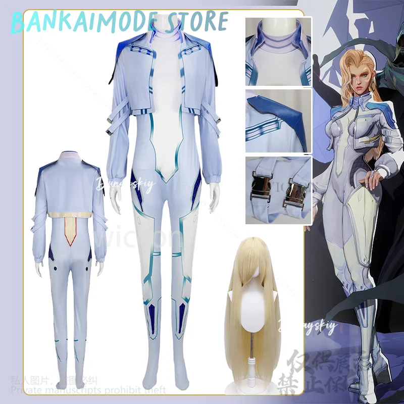 Dagger Cosplay Game Rivals Costume Coat Jumpsuit Battle Uniform Wigs Sexy Woman Girls Halloween anime Party Roleplay 코스프레
Dagger Cosplay Game Rivals Costume Coat Jumpsuit Battle Uniform Wigs Sexy Woman Girls Halloween anime Party Roleplay 코스프레