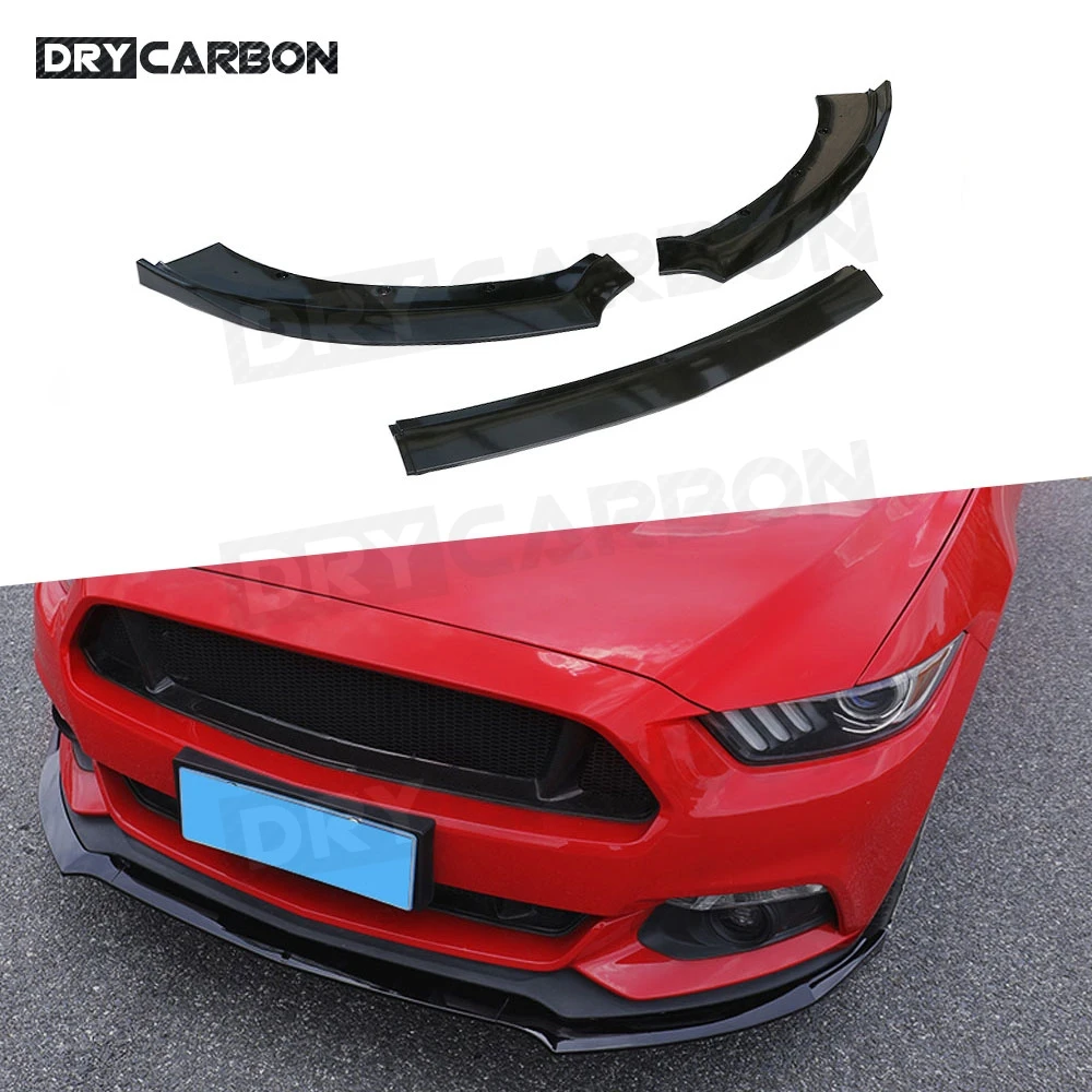 3pcs PP Front Bumper Lip Spoiler Splitters Aprons for Ford Mustang Coupe 2015 -2017 Head Bumper Chin Protector Car Styling
3pcs PP Front Bumper Lip Spoiler Splitters Aprons for Ford Mustang Coupe 2015 -2017 Head Bumper Chin Protector Car Styling