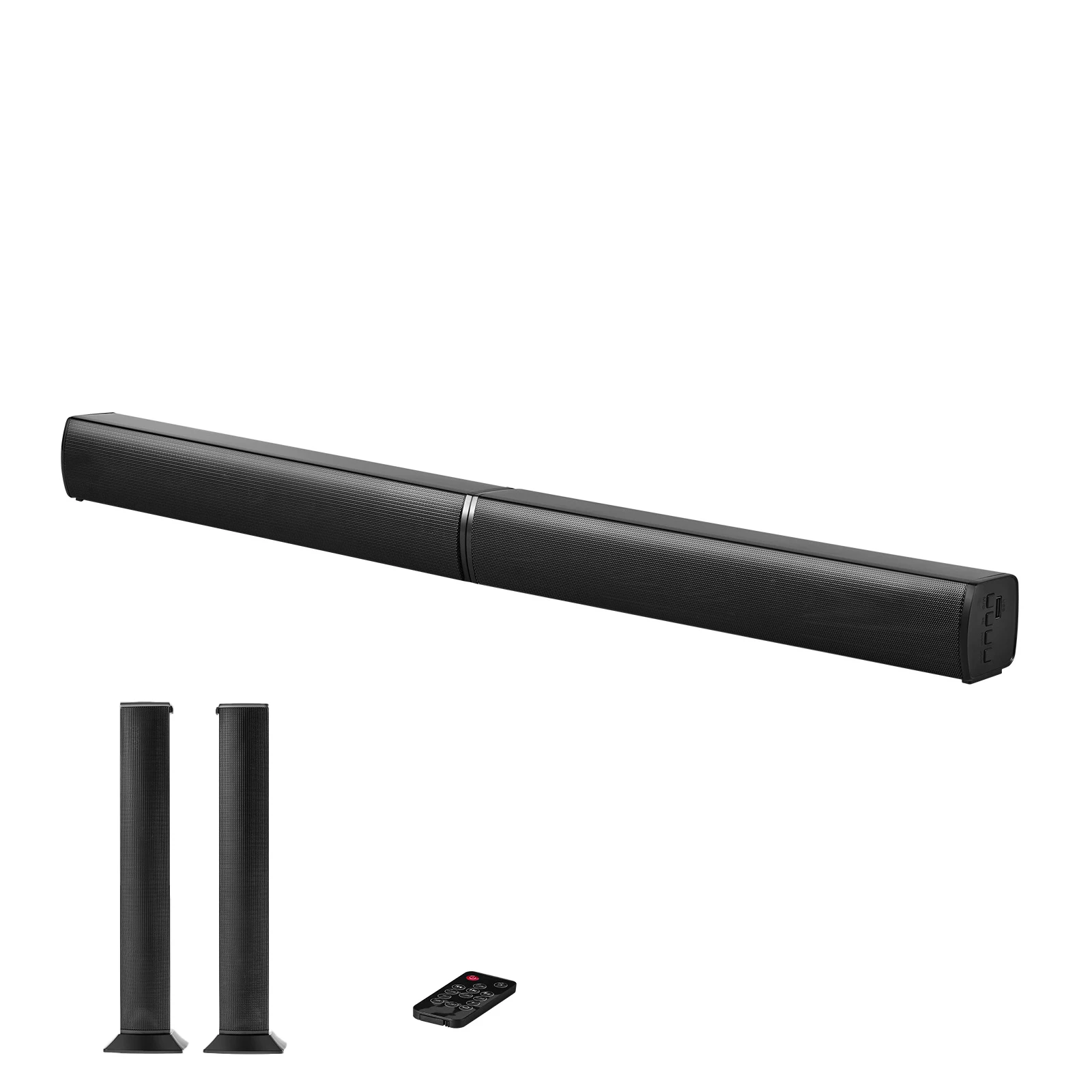 Акустическая система SucceBuy 2-в-1: съемный саундбар и колонки для ТВ, 32 дюйма, 2.0-канальный, с Bluetooth, HDMI, AUX, USB-подключением для домашнего кинотеатра
Акустическая система SucceBuy 2-в-1: съемный саундбар и колонки для ТВ, 32 дюйма, 2.0-канальный, с Bluetooth, HDMI, AUX, USB-подключением для домашнего кинотеатра