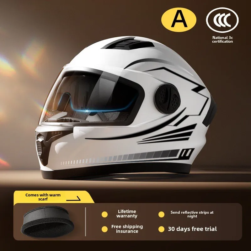 Winter Motorcycle Helmet Electric Vehicle Protective Safety Helmet3CCertified Cycling Thermal Full Helmet
Winter Motorcycle Helmet Electric Vehicle Protective Safety Helmet3CCertified Cycling Thermal Full Helmet