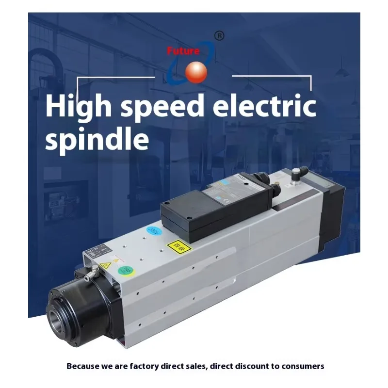 New HQD Air Cooling 6KW ISO30 24000rpm ATC Spindle Motor Bearing CNC Milling Machine GDL60-24Z/6.0 380V 4-Phase Inverter Drive
New HQD Air Cooling 6KW ISO30 24000rpm ATC Spindle Motor Bearing CNC Milling Machine GDL60-24Z/6.0 380V 4-Phase Inverter Drive