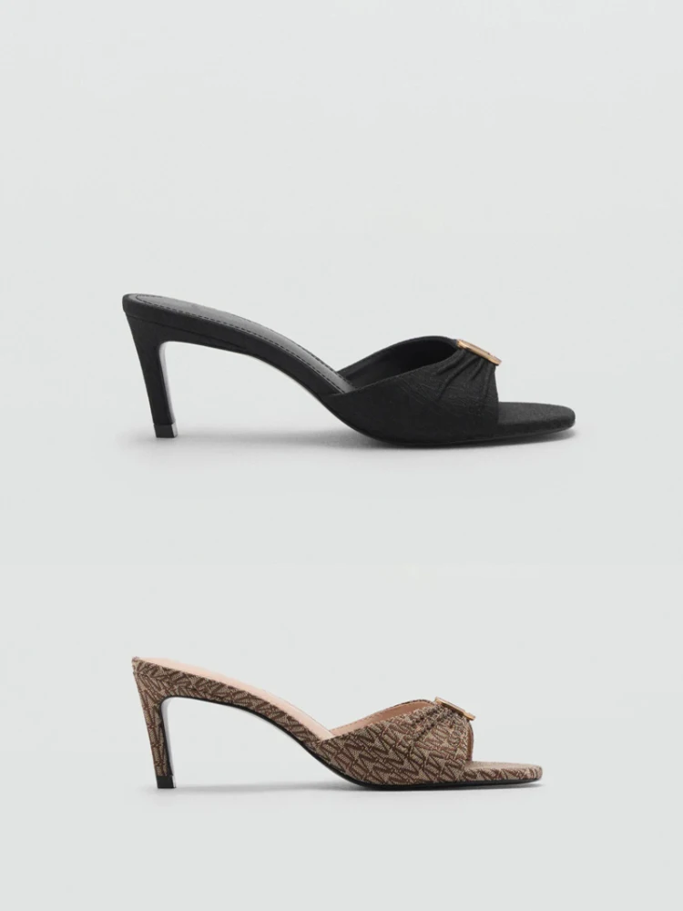 Mango Women's Sandals Summer Outdoor Wear 2025 New Thin Heel round Head High Heels Open Toe Buckle Strap Slip-On Sandals
Mango Women's Sandals Summer Outdoor Wear 2025 New Thin Heel round Head High Heels Open Toe Buckle Strap Slip-On Sandals
