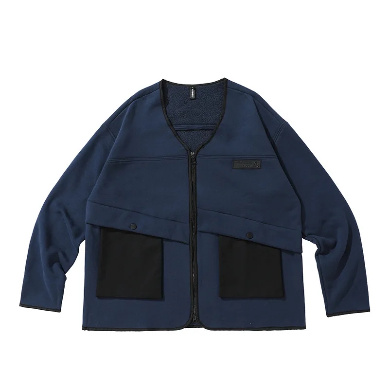 2022 Autumn New Men's Solid Color Patch Pocket Plush Cardigan Sweater Japanese Fashion Retro Youth Coat Men
2022 Autumn New Men's Solid Color Patch Pocket Plush Cardigan Sweater Japanese Fashion Retro Youth Coat Men