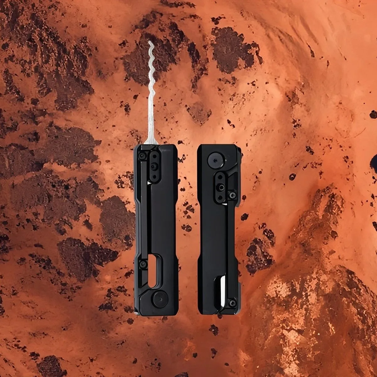 Grav Pick Multi-Tool Quick Flip Grav Pick Stainless Steel Rake Door Open Keys Efficient Lock Picking Remover Kit Outdoor Tool
Grav Pick Multi-Tool Quick Flip Grav Pick Stainless Steel Rake Door Open Keys Efficient Lock Picking Remover Kit Outdoor Tool