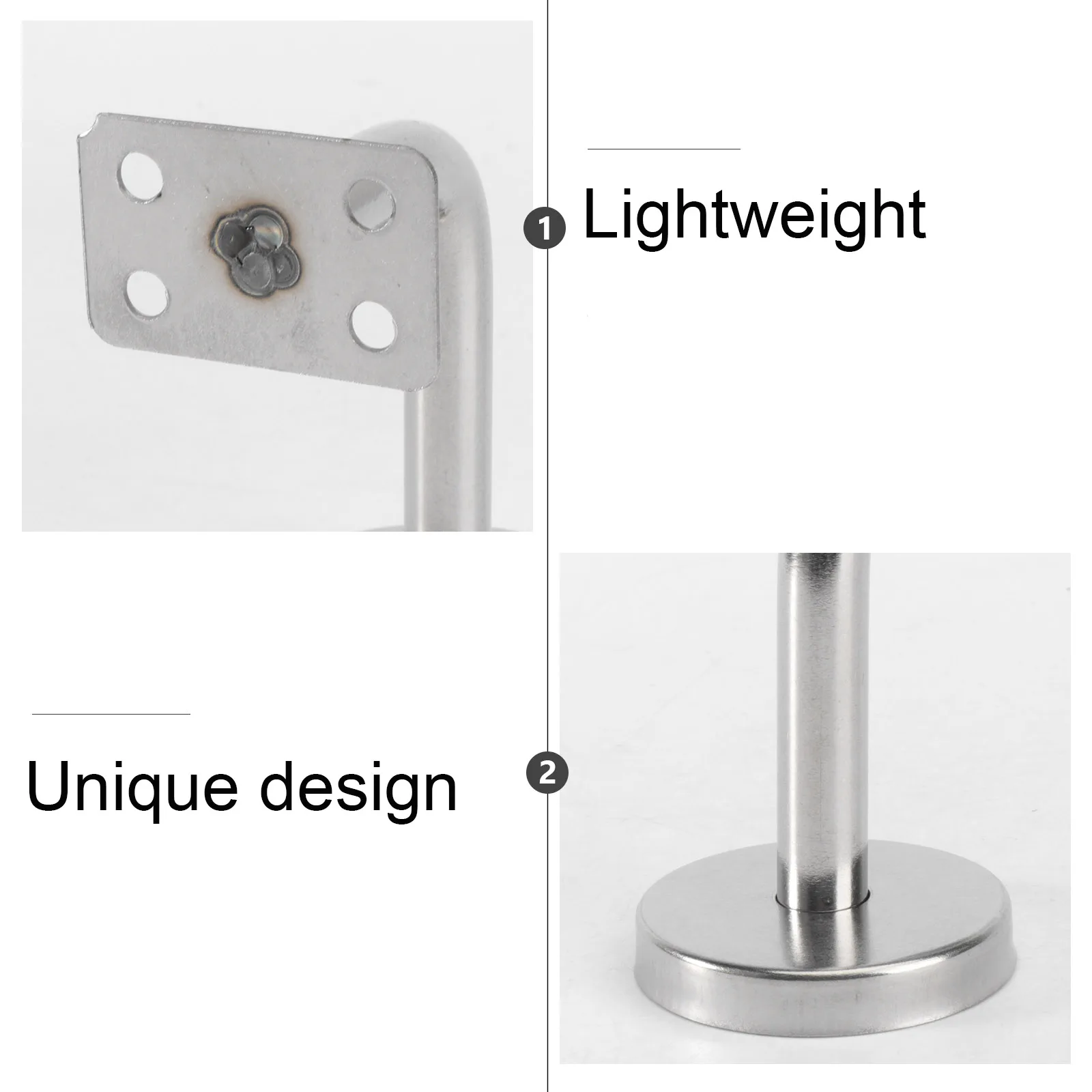 5pcs Stainless Steel Handrail Bracket Durable Anti corrosion Easy Install Suitable Hotel Restaurant Gym Office Building Villa
5pcs Stainless Steel Handrail Bracket Durable Anti corrosion Easy Install Suitable Hotel Restaurant Gym Office Building Villa