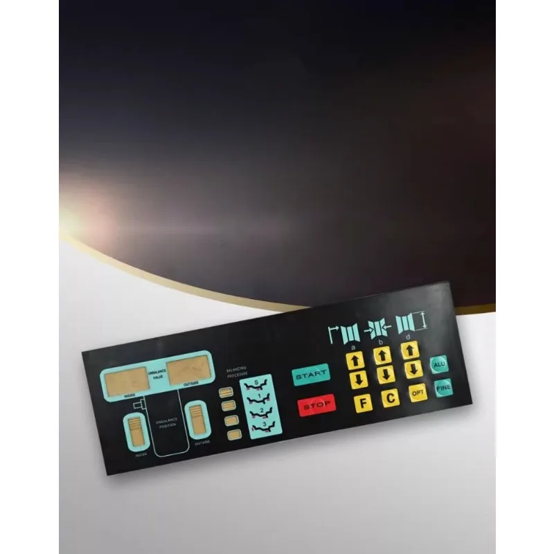 The latest model, tire balancing machine CB958 button board panel touch switch display board
The latest model, tire balancing machine CB958 button board panel touch switch display board