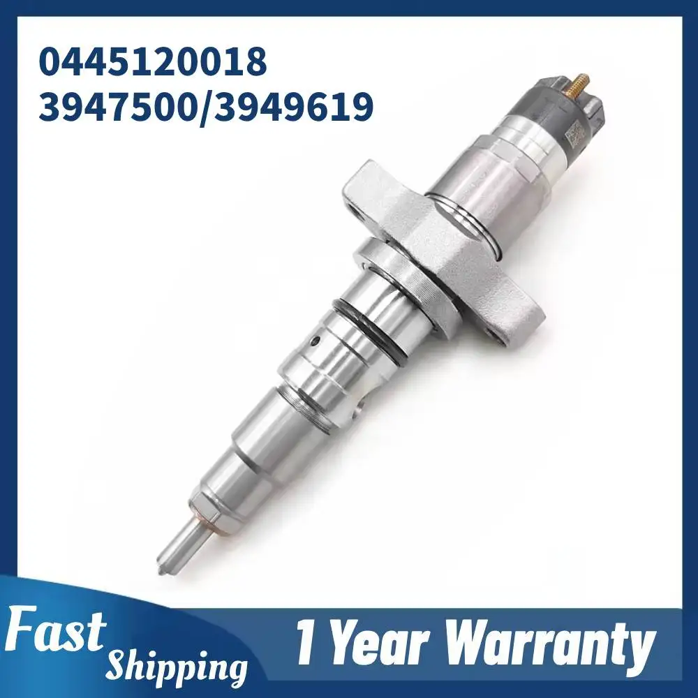 Common Rail Fuel Injector 0445120018 3947500 3949619 Injection For 03-04.5 Dodge Cummins 5.9L Diesel
Common Rail Fuel Injector 0445120018 3947500 3949619 Injection For 03-04.5 Dodge Cummins 5.9L Diesel