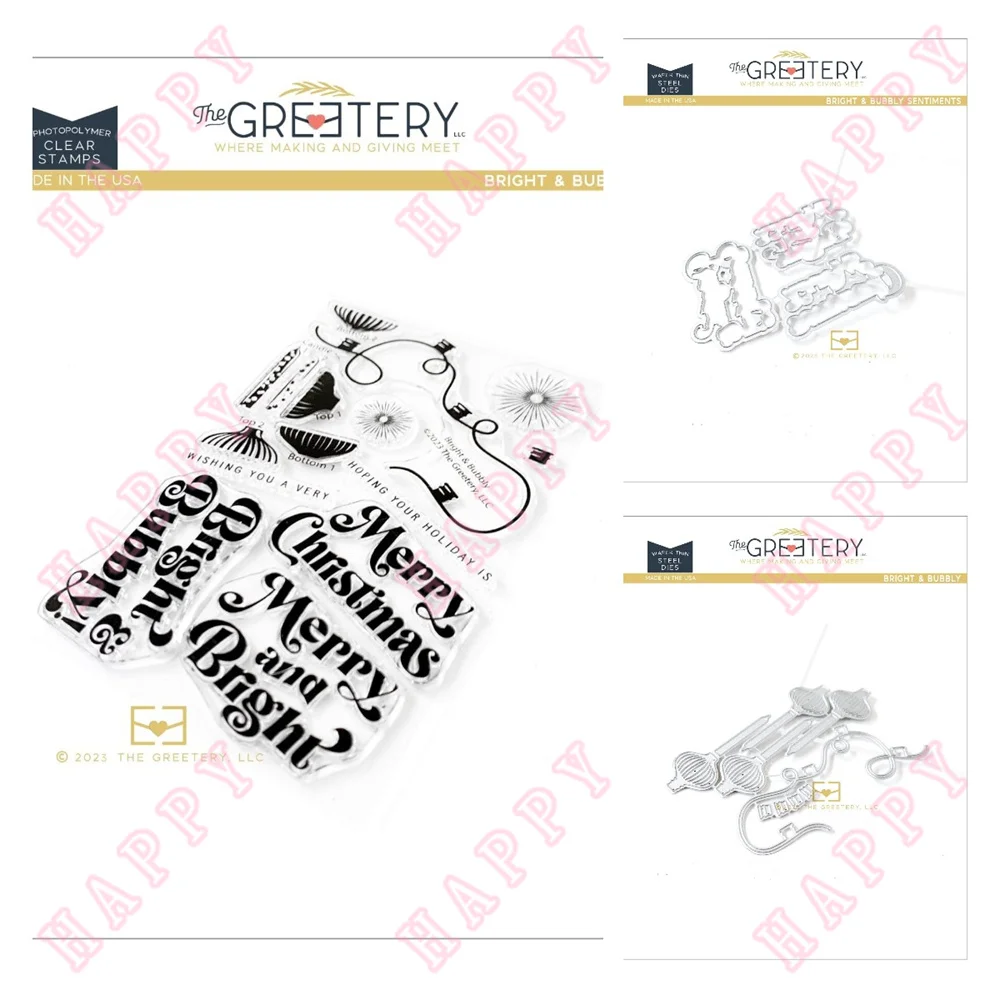 Bright And Bubbly Metal Cutting Dies Stamps Scrapbook Diary Decoration Paper Craft DIY Greeting Card Handmade Embossing Template
Bright And Bubbly Metal Cutting Dies Stamps Scrapbook Diary Decoration Paper Craft DIY Greeting Card Handmade Embossing Template