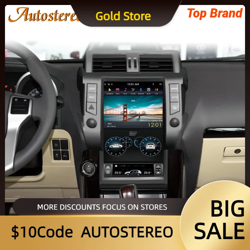 13,6 Qualcomm Android 11 256 ГБ для TOYOTA Land Cruiser Prado 150 2010-2013, экран Tesla, мультимедийный плеер, Автомобильная GPS-навигация
13,6 Qualcomm Android 11 256 ГБ для TOYOTA Land Cruiser Prado 150 2010-2013, экран Tesla, мультимедийный плеер, Автомобильная GPS-навигация