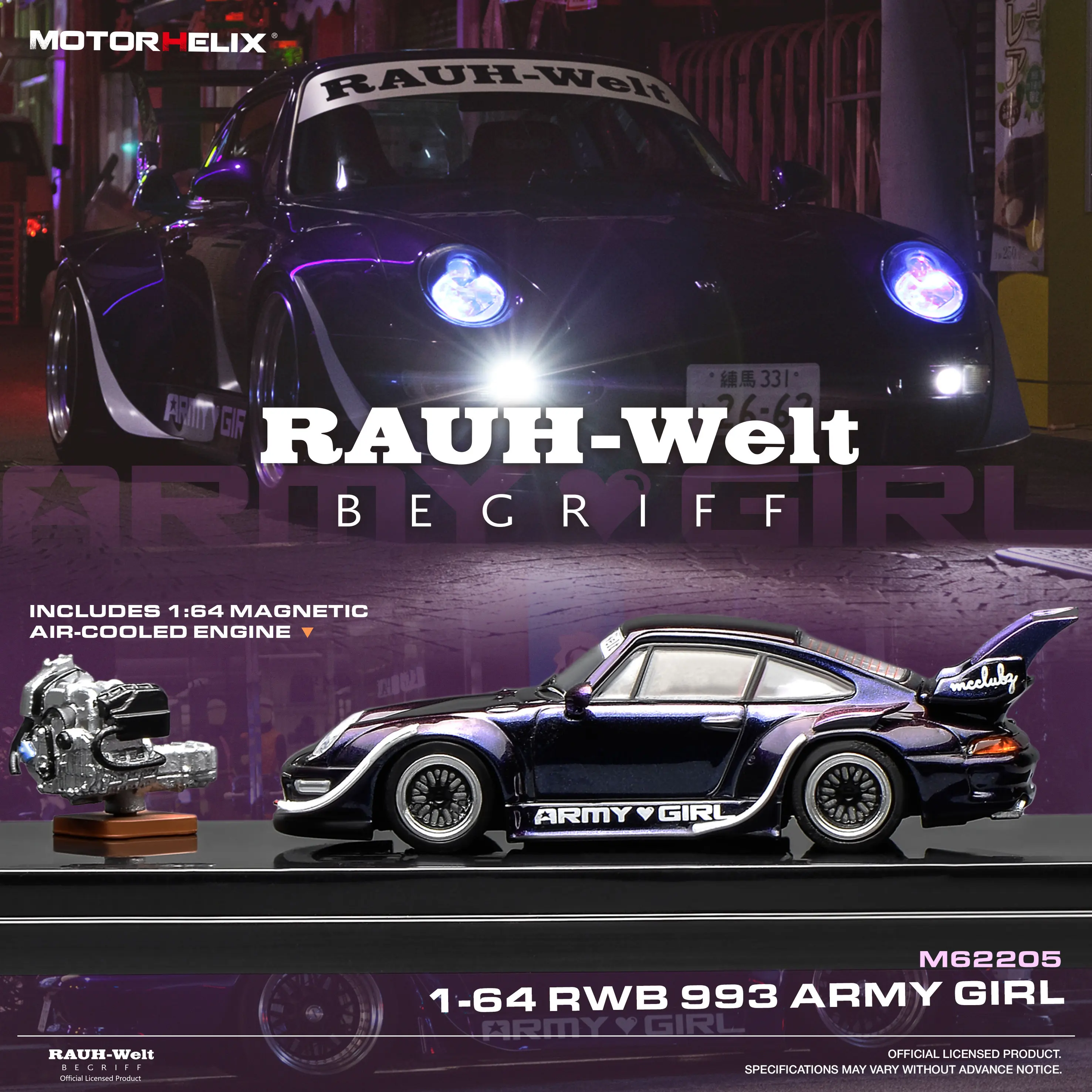 Pre-MOTORHELIX 993 Alloy 1:64 Car Model Simulation Ornament Limited Edition Collection
Pre-MOTORHELIX 993 Alloy 1:64 Car Model Simulation Ornament Limited Edition Collection