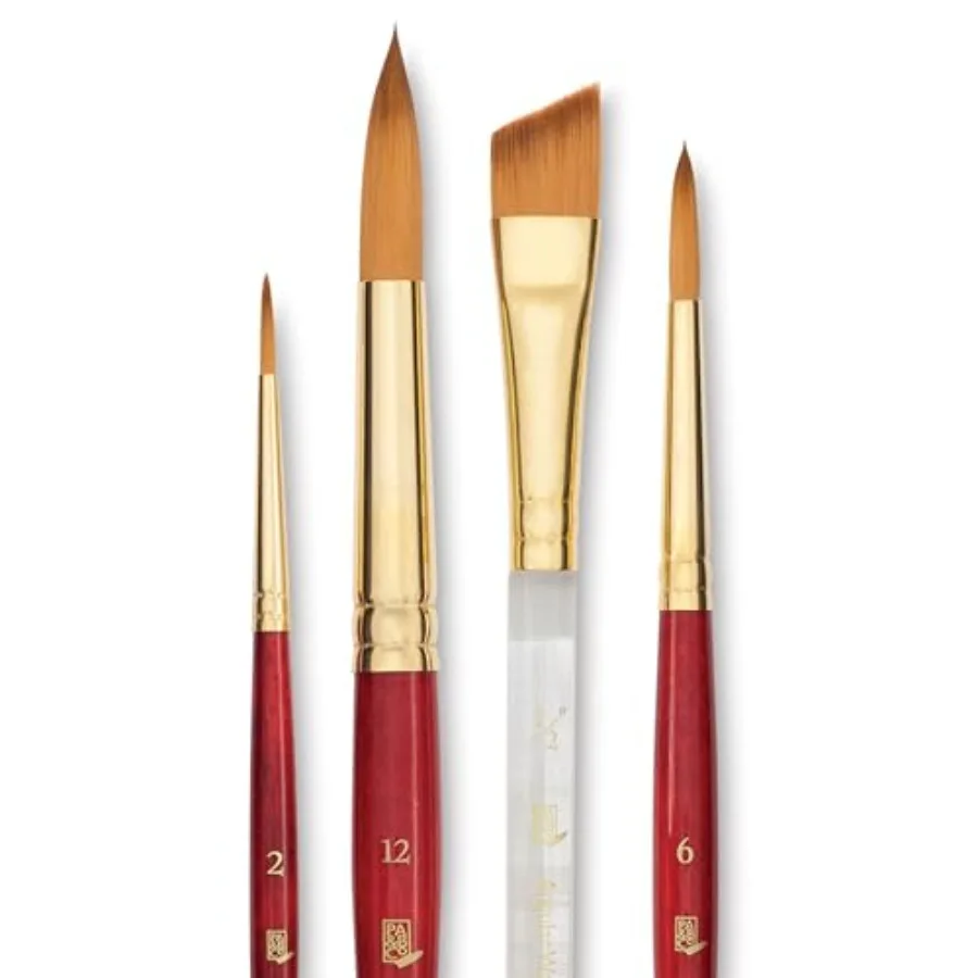 Princeton Series 4050 Heritage Synthetic Sable Brush Set - Blick Exclusive, Set of 4
Princeton Series 4050 Heritage Synthetic Sable Brush Set - Blick Exclusive, Set of 4
