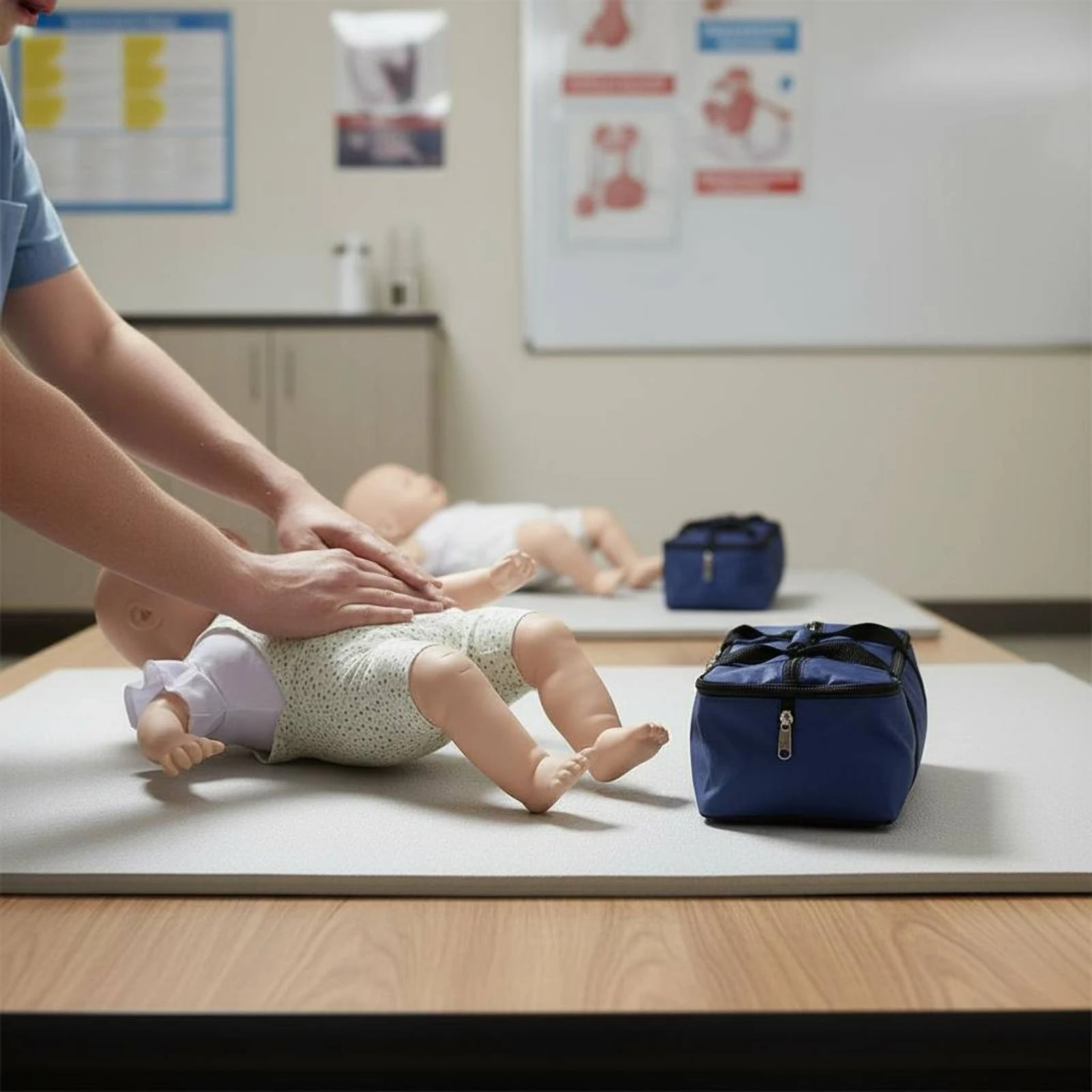 Infant Airway Obstruction Manikin Replaceable Lungs Baby Choking Manikin Infant Resuscitation Mannequin Instruction Manual
Infant Airway Obstruction Manikin Replaceable Lungs Baby Choking Manikin Infant Resuscitation Mannequin Instruction Manual