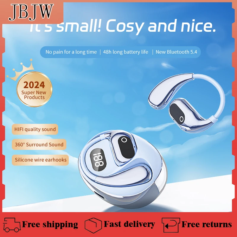JBJW AI Translator Traveler Earphone Bluetooth 5.4 HD Sound Earhood Real-time Translate 144-Language Headset For Business Travel
JBJW AI Translator Traveler Earphone Bluetooth 5.4 HD Sound Earhood Real-time Translate 144-Language Headset For Business Travel