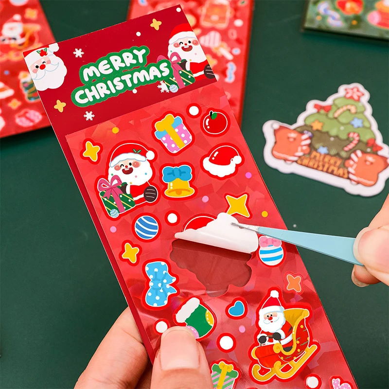 10Pcs Santa Claus Christmas Elements Stickers Cartoon Decorative Stickers DIY Material Stationery Stickers Christmas Gifts
10Pcs Santa Claus Christmas Elements Stickers Cartoon Decorative Stickers DIY Material Stationery Stickers Christmas Gifts
