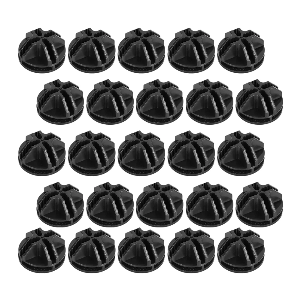 30 Pcs Cabinet Closures Buckle Rack Shelf Home Closet Household Pan Organizer for Black Plastic
30 Pcs Cabinet Closures Buckle Rack Shelf Home Closet Household Pan Organizer for Black Plastic