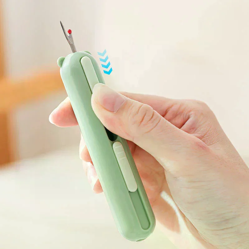 Needle Threader Multi-function Thread Remover Thread Picker Household Portable Threader Thread Guide Sewing Tool Two In One
Needle Threader Multi-function Thread Remover Thread Picker Household Portable Threader Thread Guide Sewing Tool Two In One