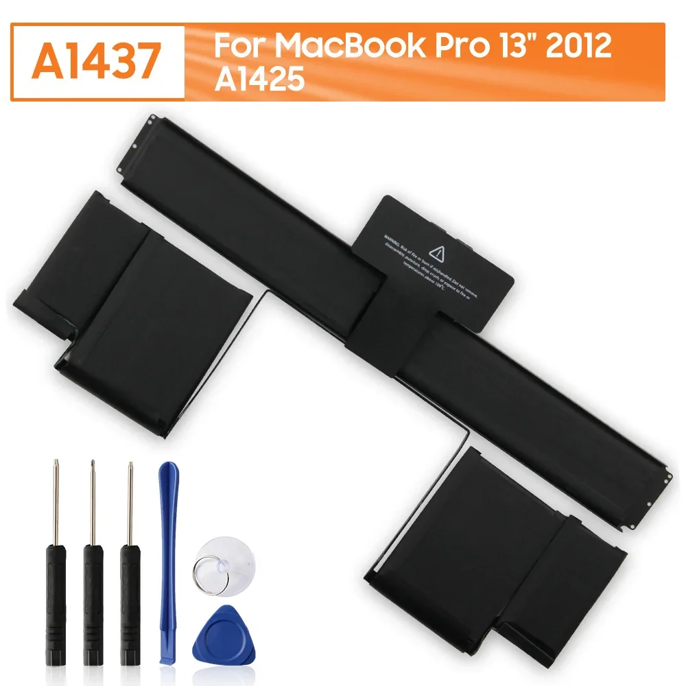 Сменный аккумулятор A1437 для MacBook Pro 13 дюймов A1425 MD212 MD231, аккумуляторная батарея 6600 мАч
Сменный аккумулятор A1437 для MacBook Pro 13 дюймов A1425 MD212 MD231, аккумуляторная батарея 6600 мАч