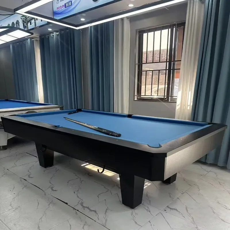 Hot Sale Modern Home Pool Table - Grey Felt Indoor Billiard Table with Ball Return System
Hot Sale Modern Home Pool Table - Grey Felt Indoor Billiard Table with Ball Return System