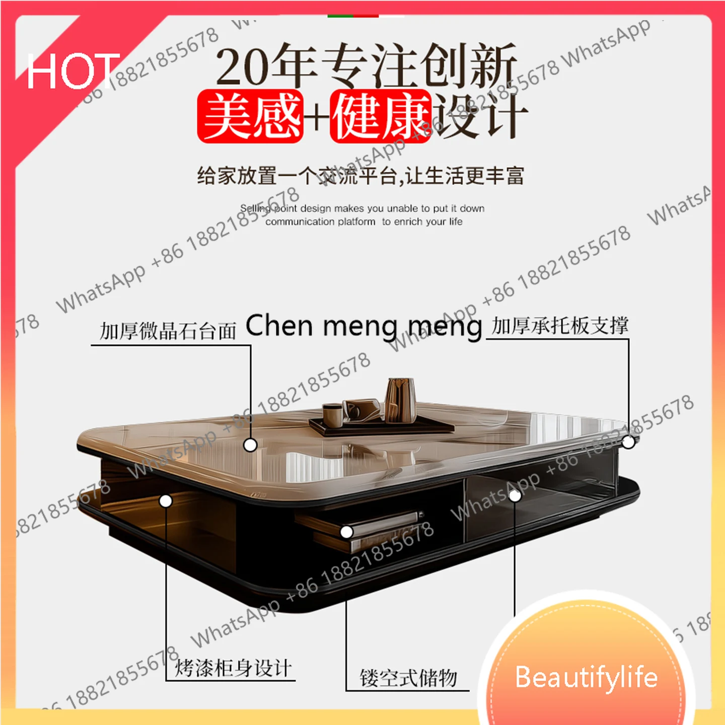 D07 Black Italian microcrystalline stone coffee table high-end sense rock slab creative living room small apartment coffee table
D07 Black Italian microcrystalline stone coffee table high-end sense rock slab creative living room small apartment coffee table