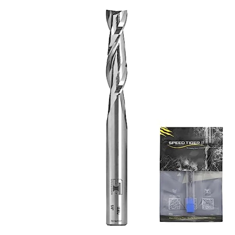 Carbide Spiral Router Bits Up Cut - ISEU" Diameter -" Cuttg Length 3" OVL Pcs /2" - for Wood Oak MDF Aluminum Mill Bits Sets fo
Carbide Spiral Router Bits Up Cut - ISEU" Diameter -" Cuttg Length 3" OVL Pcs /2" - for Wood Oak MDF Aluminum Mill Bits Sets fo