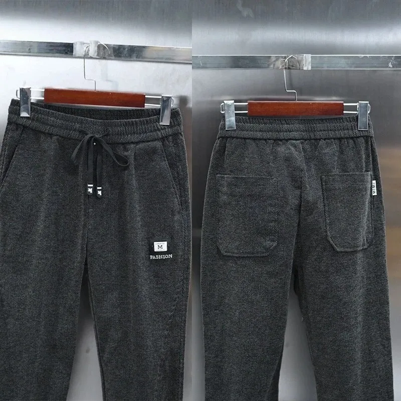 Men's Fce Lined Thiened Corduroy Casual Pants Loose Trousers Harlan Sle Warm Versatile Autumn Winter Leisure Trousers
Men's Fce Lined Thiened Corduroy Casual Pants Loose Trousers Harlan Sle Warm Versatile Autumn Winter Leisure Trousers