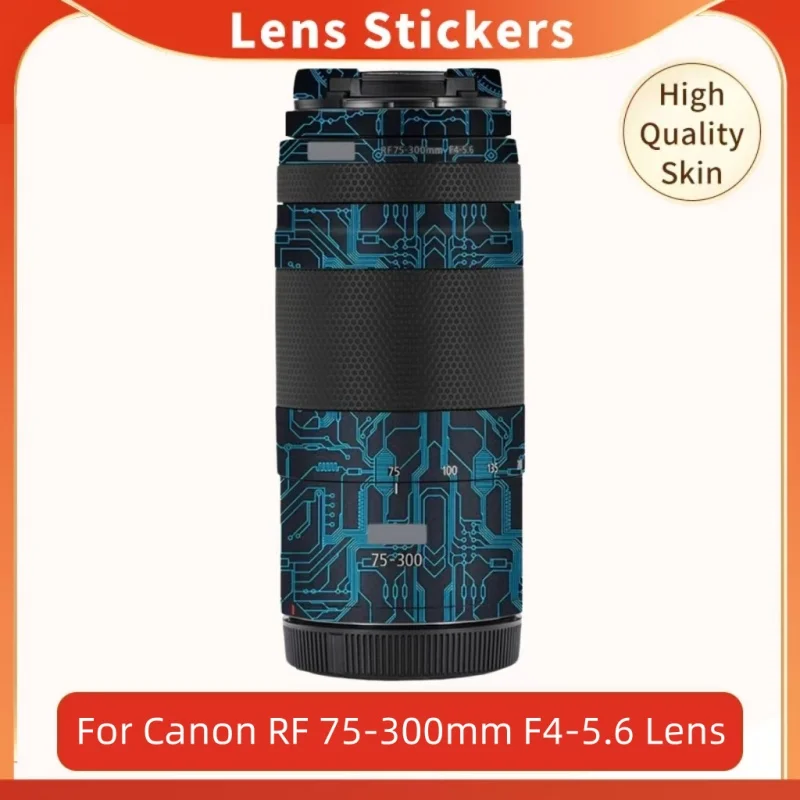 For Canon RF75-300 F4-5.6 Lens Skin for Canon RF 75-300mm F4-5.6 Lens Wrap Cover Skin 75 300 Protective Sticker
For Canon RF75-300 F4-5.6 Lens Skin for Canon RF 75-300mm F4-5.6 Lens Wrap Cover Skin 75 300 Protective Sticker