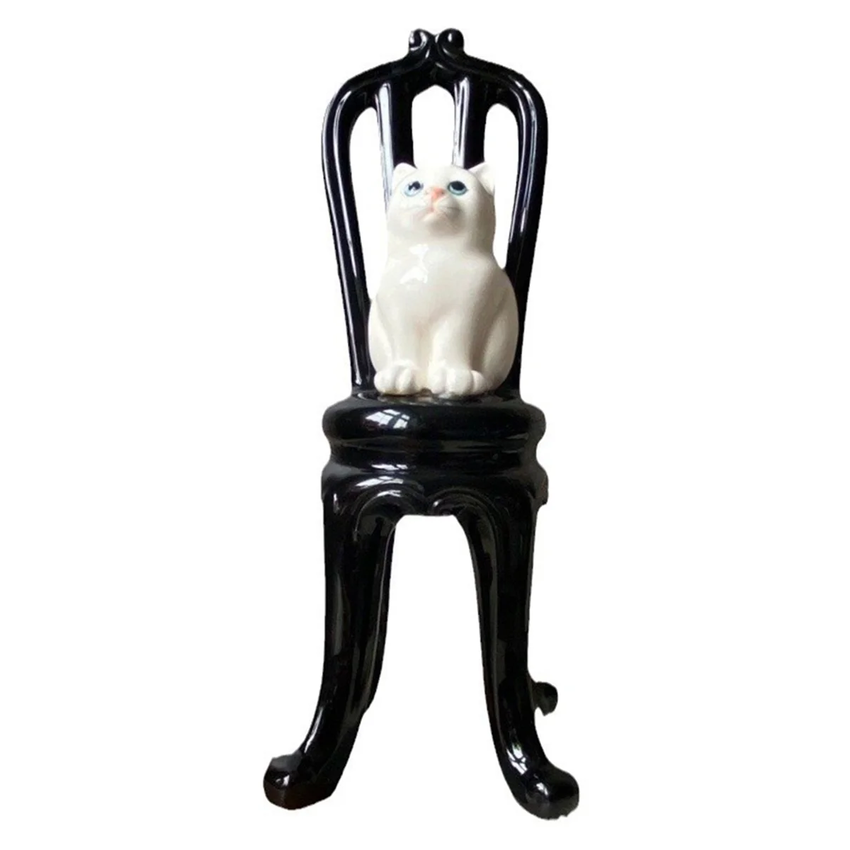 HHTL Cat and Chair Figurine Vintage Decorative Ornaments Home Decoration Desktop Ornaments Exquisite Gift
HHTL Cat and Chair Figurine Vintage Decorative Ornaments Home Decoration Desktop Ornaments Exquisite Gift