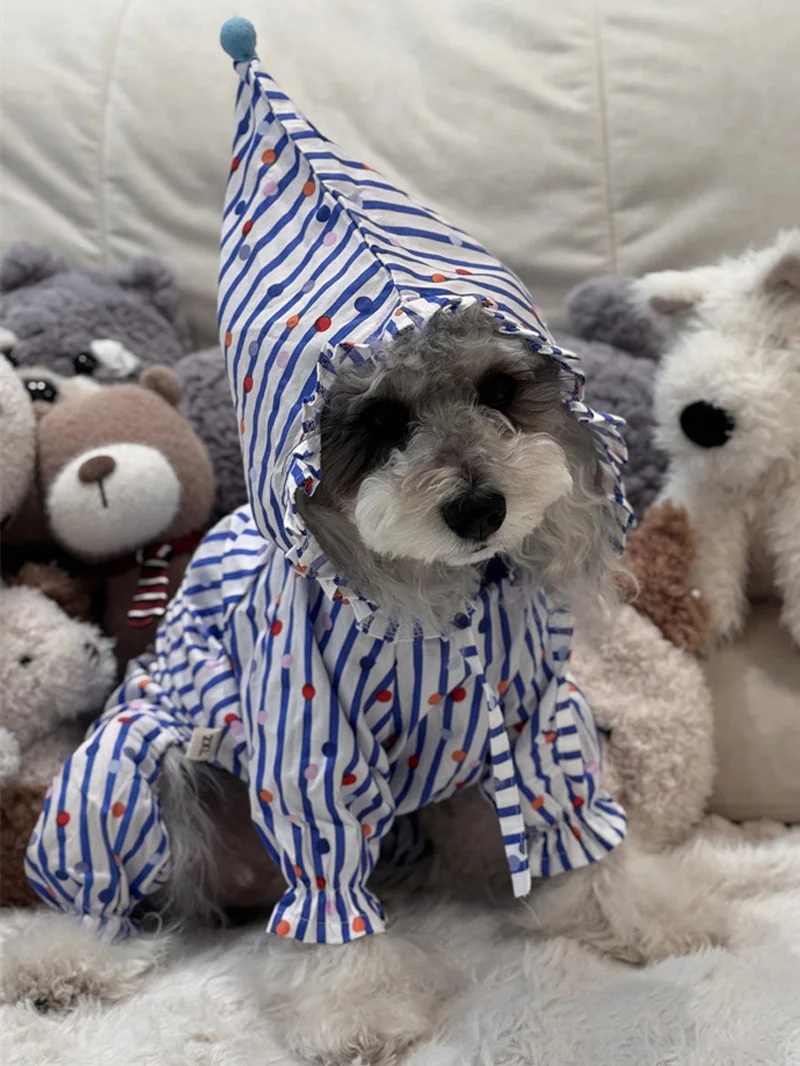 Puppy Small Dog Jumpsuit Summer Dog Costume Hat Bichon Poodle Pomeranian Schnauzer Yorkie Shih Tzu Maltese Clothing Pet Apparel
Puppy Small Dog Jumpsuit Summer Dog Costume Hat Bichon Poodle Pomeranian Schnauzer Yorkie Shih Tzu Maltese Clothing Pet Apparel