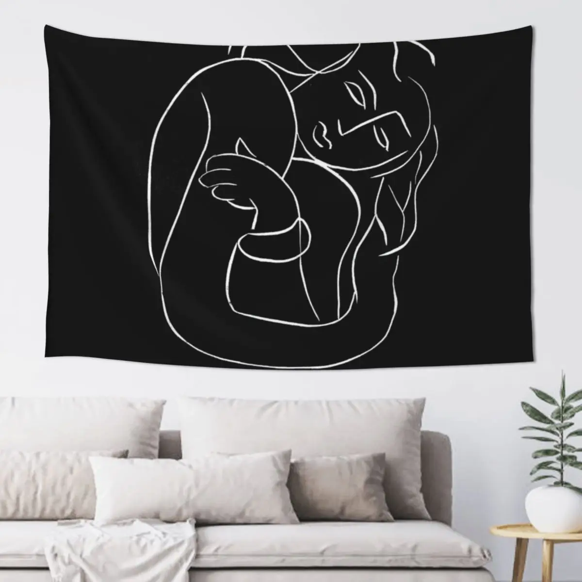 TAHITIAN LADY : Vintage Matisse Black and White Painting Print Tapestry Kawaii Room Decor On The Wall Cute Decor Tapestry
TAHITIAN LADY : Vintage Matisse Black and White Painting Print Tapestry Kawaii Room Decor On The Wall Cute Decor Tapestry