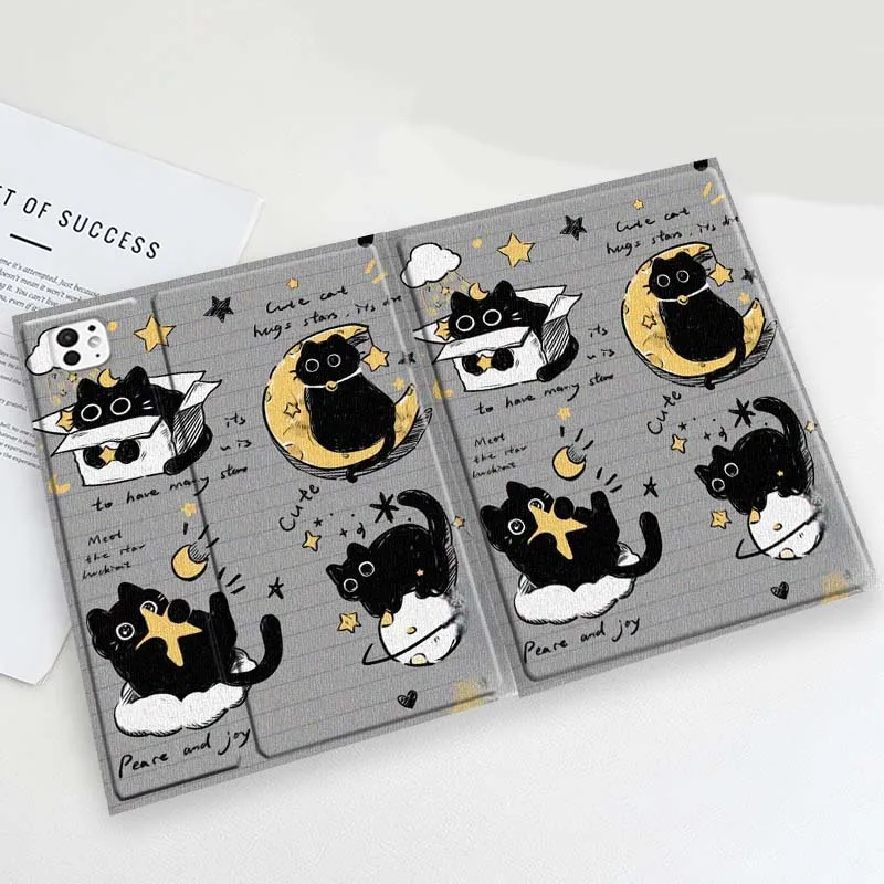 Cartoon Black Cat For iPad Pro Mini Air 1 2 3 4 5 6 7 10 11 th 8 9 gen 11 M4 M5 Foldable Tablet Case Cover
Cartoon Black Cat For iPad Pro Mini Air 1 2 3 4 5 6 7 10 11 th 8 9 gen 11 M4 M5 Foldable Tablet Case Cover