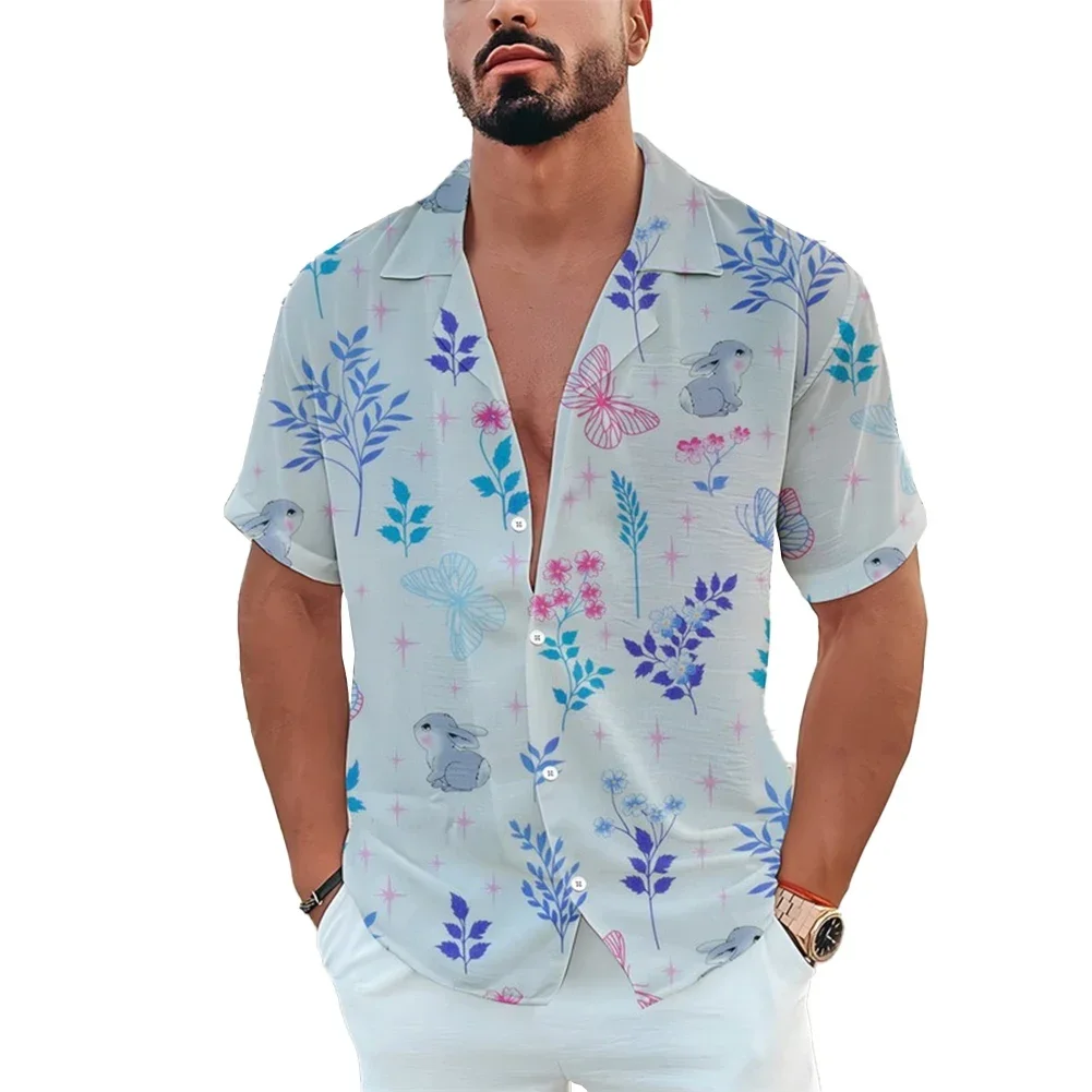 Men's Shirt Shirt Blouse Button Cardigan Casual Top Lapel Short Sleeve Slight Stretch 3D Daily Casual Polyester
Men's Shirt Shirt Blouse Button Cardigan Casual Top Lapel Short Sleeve Slight Stretch 3D Daily Casual Polyester