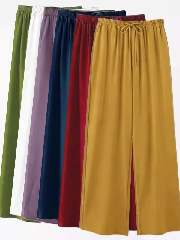 Comfortable Thin Cotton Silk Walking Pants Women's Summer Cool Mosquito Proof Breathable Long Pants Spring Air Conditioning
Comfortable Thin Cotton Silk Walking Pants Women's Summer Cool Mosquito Proof Breathable Long Pants Spring Air Conditioning