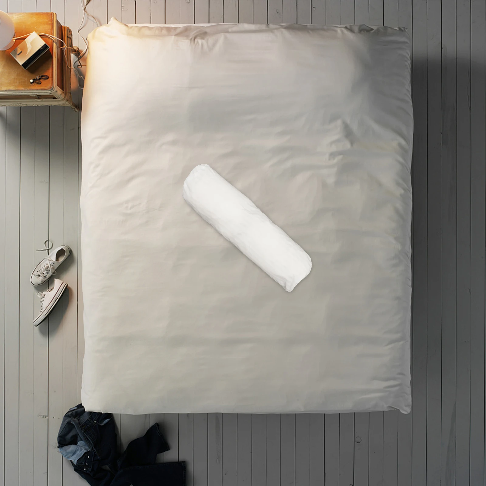 Cylindrical Pillow Cover Soft Fabric Neck Support Case for Office Home Decor Comfortable Reusable Waist Headrest Protector
Cylindrical Pillow Cover Soft Fabric Neck Support Case for Office Home Decor Comfortable Reusable Waist Headrest Protector