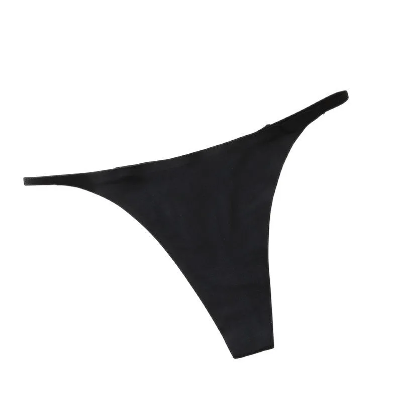 Traceless thong women's pure cotton crotch sexy breathable hot low-rise girl pure desire wind ice silk briefs
Traceless thong women's pure cotton crotch sexy breathable hot low-rise girl pure desire wind ice silk briefs