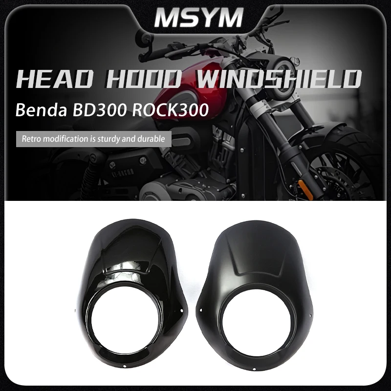Motorcycle Headlight Light Mask Windscreen Cover Windshield Wind Deflectors Fairing For Benda jinjila 300 Rock 300 BD300-15
Motorcycle Headlight Light Mask Windscreen Cover Windshield Wind Deflectors Fairing For Benda jinjila 300 Rock 300 BD300-15