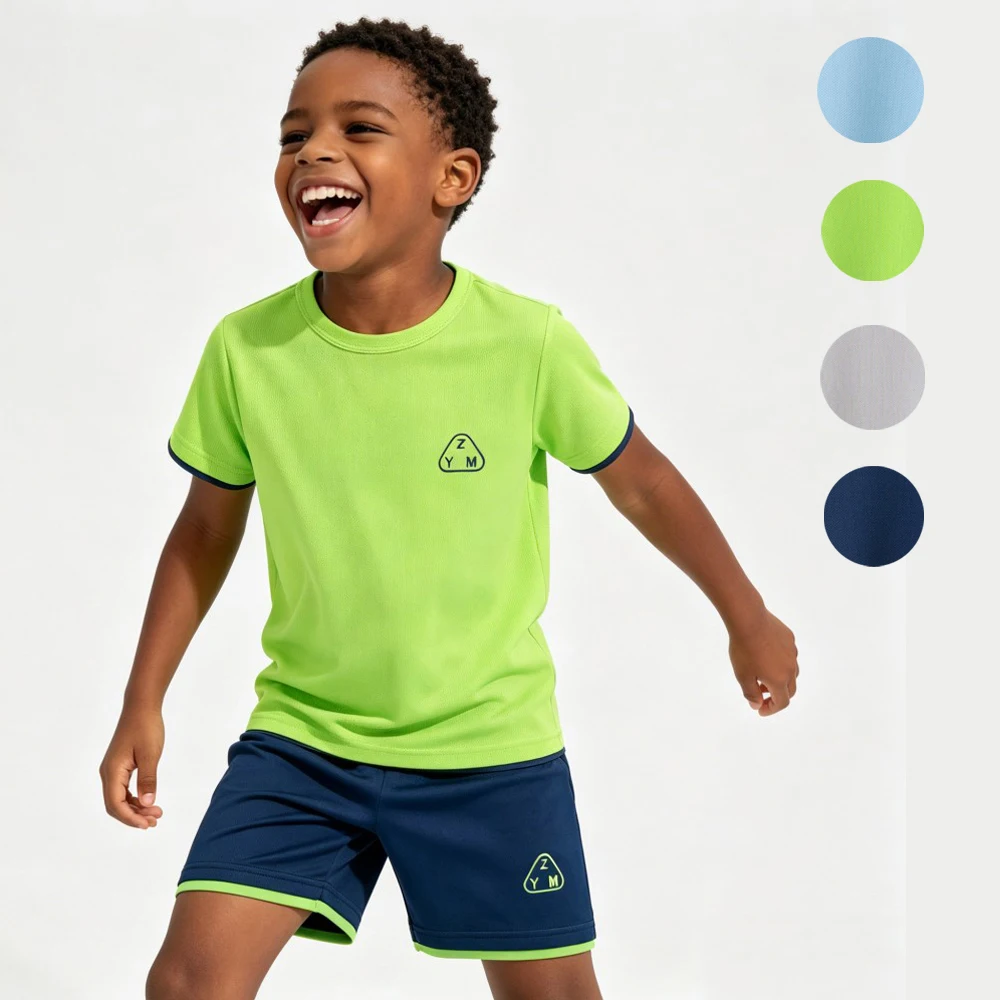 1-10Y Boys Girls Sports Basketball Clothes Jersey Suit Summer Children Football T Shirts Shorts 2pcs Sets Breathable Sportswear
1-10Y Boys Girls Sports Basketball Clothes Jersey Suit Summer Children Football T Shirts Shorts 2pcs Sets Breathable Sportswear