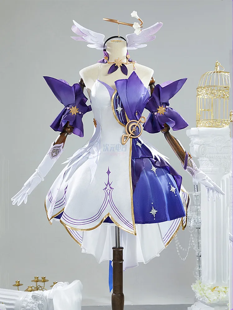 Robin Dress Cosplay Outfit Game Honkai: Star Rail Anime Women Fashion Costume Role Play Clothing Halloween Party Suit Sizes S-XL
Robin Dress Cosplay Outfit Game Honkai: Star Rail Anime Women Fashion Costume Role Play Clothing Halloween Party Suit Sizes S-XL