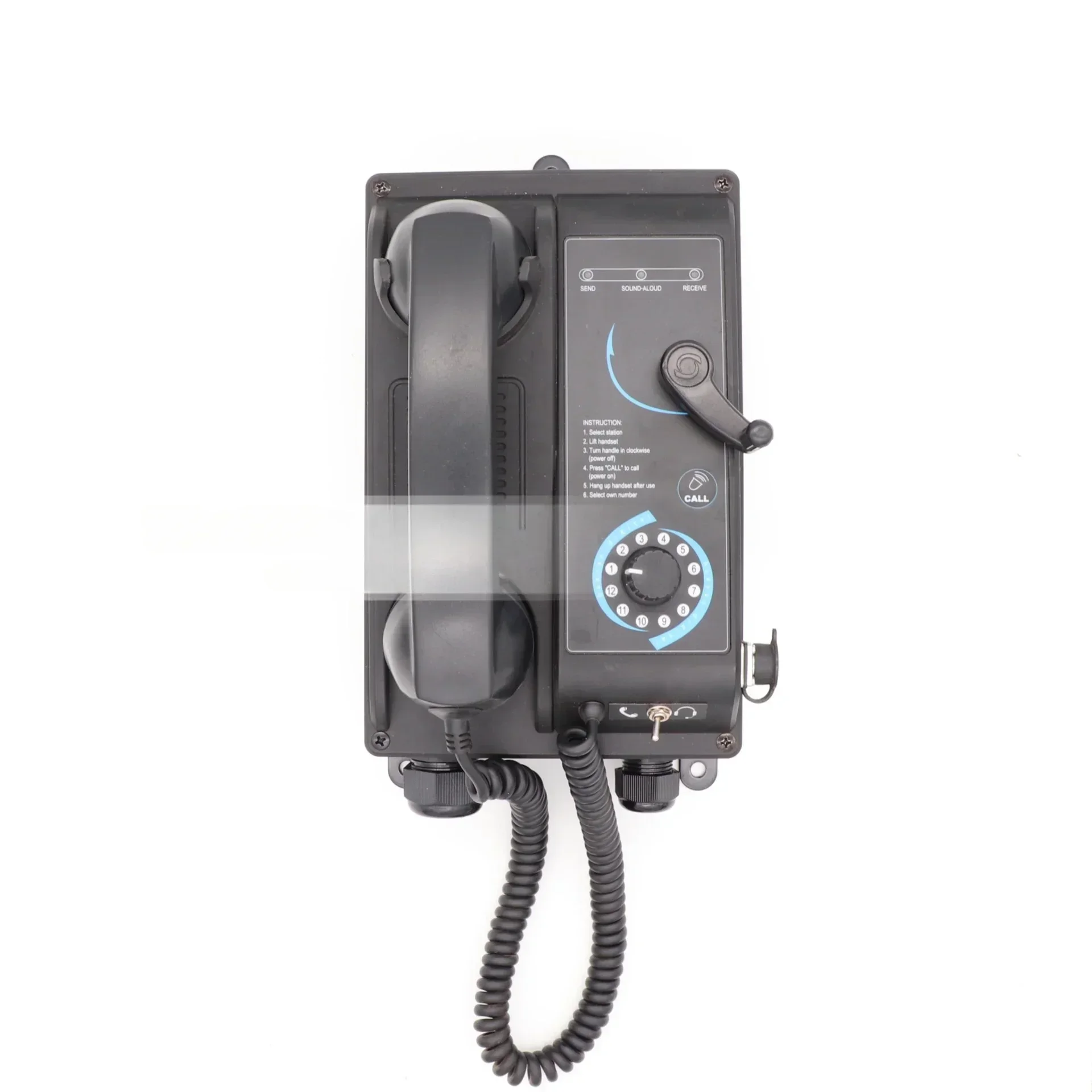 HSG-1T Sound Phone 6HSG-1T/12HSG-1T Wall Headset Direct Gating
HSG-1T Sound Phone 6HSG-1T/12HSG-1T Wall Headset Direct Gating