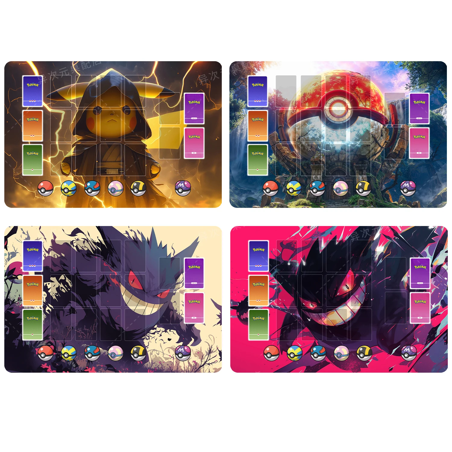 60*40*0,2 см мультфильм аниме Pokemon Splendor Gengar Pikachu Mew Card Battle Single Tcg игровой коврик Ptcg игровой коврик для карт коллекция игрушек
60*40*0,2 см мультфильм аниме Pokemon Splendor Gengar Pikachu Mew Card Battle Single Tcg игровой коврик Ptcg игровой коврик для карт коллекция игрушек