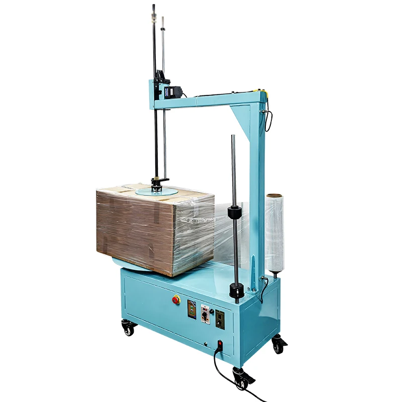 Semi Automatic Carton Wrapper Small Portable Stretch Film Wrapping Machine for Plastic Stretch Film Packing
Semi Automatic Carton Wrapper Small Portable Stretch Film Wrapping Machine for Plastic Stretch Film Packing