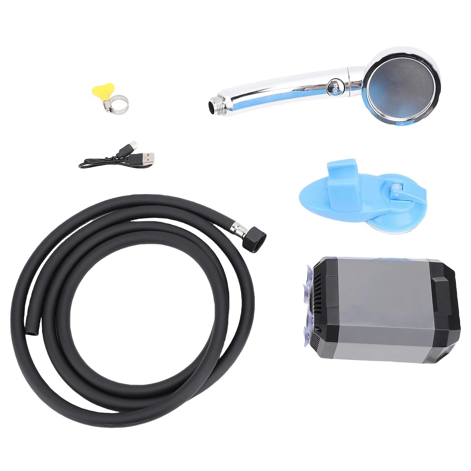 Портативный уличный душ, перезаряжаемый через USB цифровой дисплей, душ для кемпинга, аккумулятор 5400 мАч, дорожный душевой комплект, походный душ
Портативный уличный душ, перезаряжаемый через USB цифровой дисплей, душ для кемпинга, аккумулятор 5400 мАч, дорожный душевой комплект, походный душ