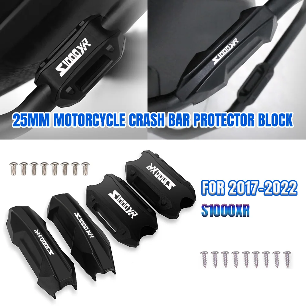 Motorcycle Bumper Engine Guard 25MM Protection Block Crash Bar Decorative For BMW S1000XR S1000 XR 2017 2018 2019 2020 2021 2022
Motorcycle Bumper Engine Guard 25MM Protection Block Crash Bar Decorative For BMW S1000XR S1000 XR 2017 2018 2019 2020 2021 2022